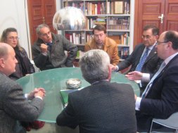 Los alcaldes de las comarcas de Osorno y Astudillo solicitan el arreglo urgente de la carretera
