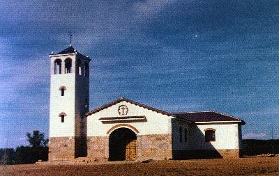 Vista de la ermita nueva